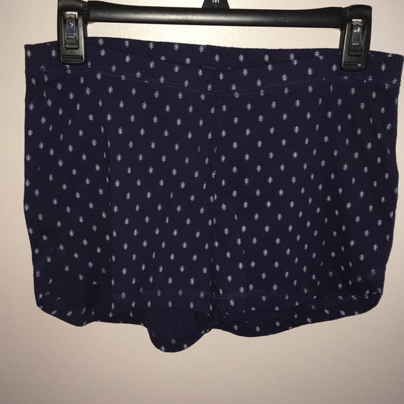 blue and white sleep shorts - Picture 1 of 3